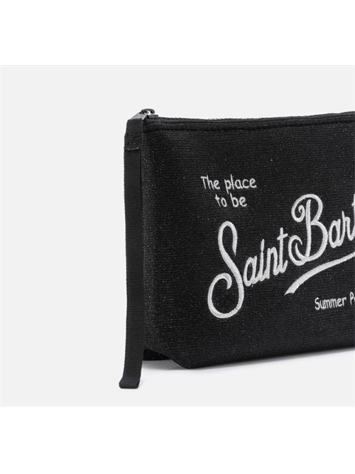 Pochette Aline Lurex nera con effetto lurex MC2 SAINT BARTH | ALI0013/02999L